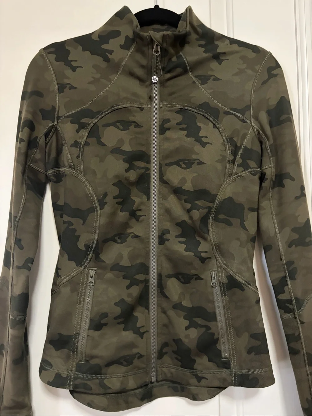 🍋lululemon Nulu Align Define 🍋Camouflage Full Activewear Zip Jacket🍋